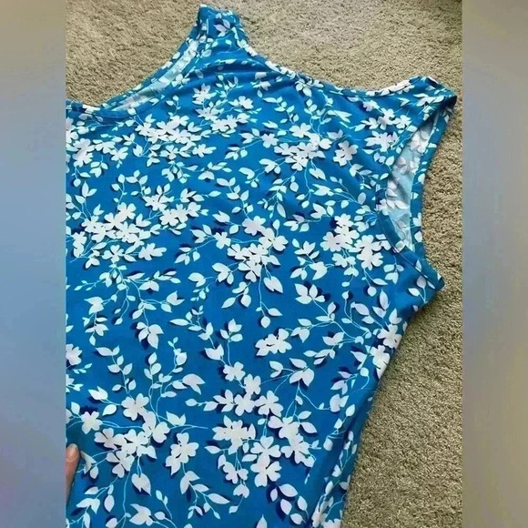 Draper James Floral Ruffled Lounge Dress Size S/M - Picture 7 of 7